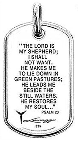 Good Shepherd Truth Tag - Lavaggi Fine Jewelry