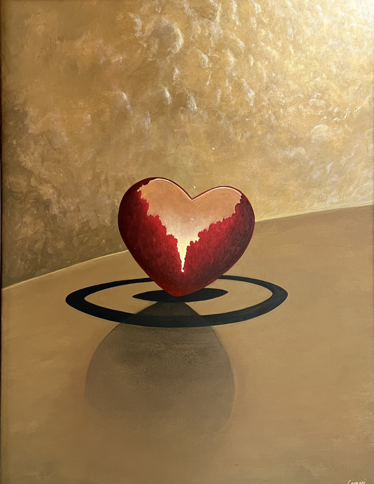 Yielded Heart (30"X40")